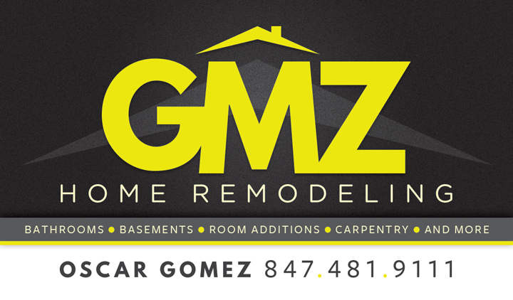 GMZ Home Remodeling Business Card