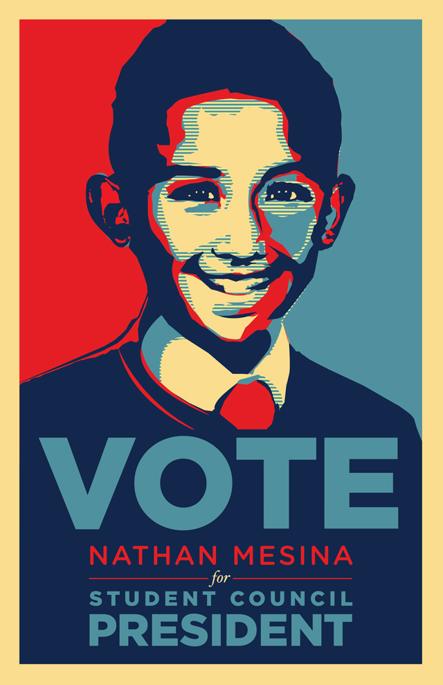 Vote for Nate Mesina Poster